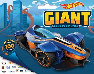 Hot Wheels: Giant Activity Pad (Mattel) book