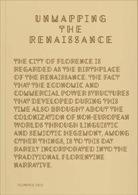 Unmapping the Renaissance book