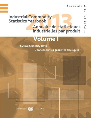 Industrial commodity statistics yearbook 2013 book