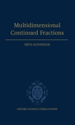 Multidimensional Continued Fractions book