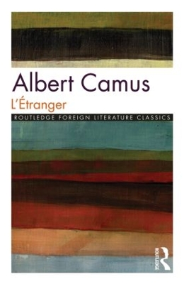 L'Etranger book