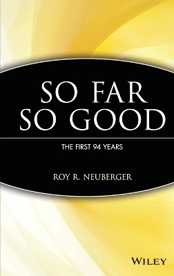 So Far, So Good book