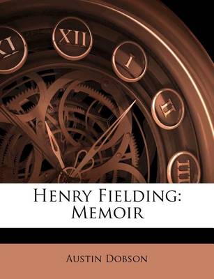 Henry Fielding: Memoir book