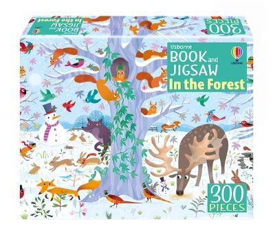 Usborne Book and Jigsaw In the Forest by Kirsteen Robson