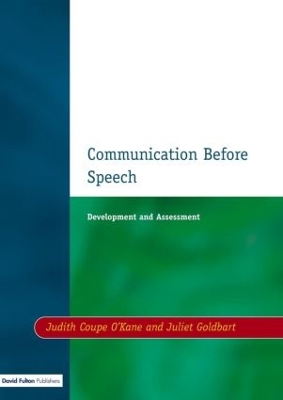 Communication Before Speech by Judith Coupe O'Kane