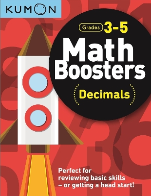 Kumon Math Boosters: Decimals book