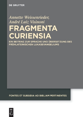 Fragmenta Curiensia: Ein Beitrag zur Sprache und Übersetzung des frühlateinischen Lukasevangeliums book