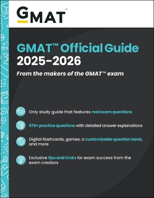 GMAT Official Guide 2025-2026: Book + Online Question Bank book