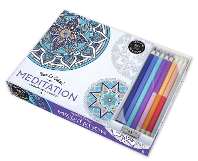 Vive Le Color! Meditation (Coloring Book & Pencils): Color Therapy Kit book