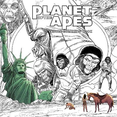 Planet of the Apes Adult Coloring Book by Pierre Boulle