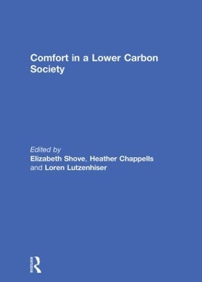 Comfort in a Lower Carbon Society book