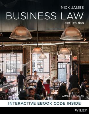 Business Law, 6th Edition by Nickolas James