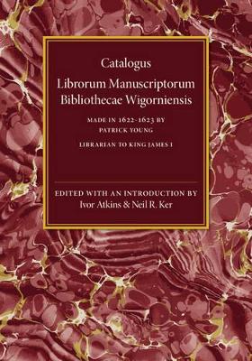 Catalogus Librorum Manuscriptorum Bibliothecae Wigorniensis book