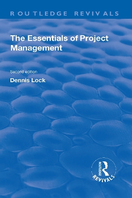 Essentials of Project Management by Dennis Lock