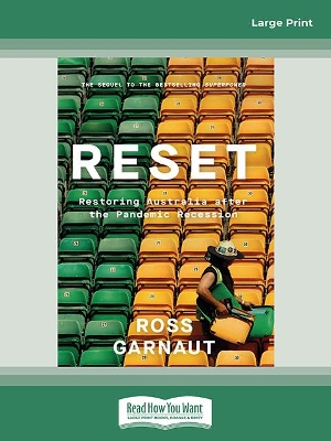 Reset: Restoring Australia after the Pandemic Recession by Ross Garnaut