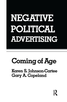 Negative Political Advertising book