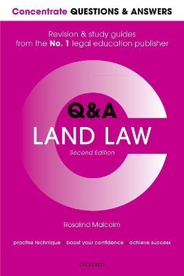 Concentrate Questions and Answers Land Law: Law Q&A Revision and Study Guide by Rosalind Malcolm