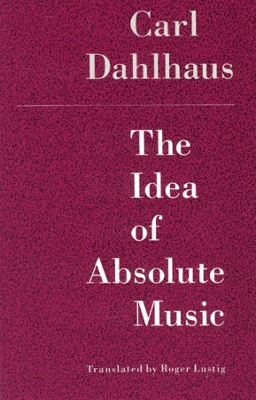 Idea of Absolute Music book