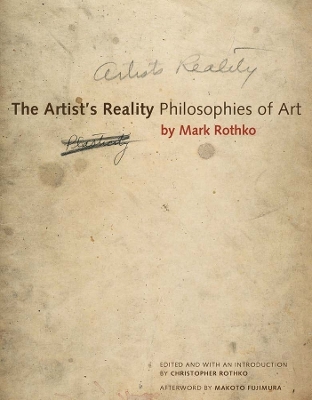 The Artist's Reality: Philosophies of Art book