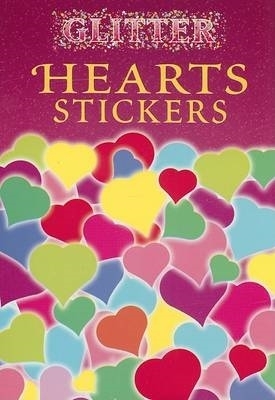 Glitter Hearts Stickers book
