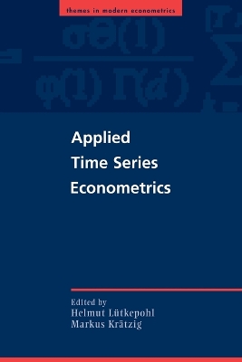 Applied Time Series Econometrics book