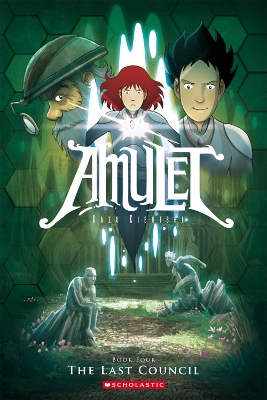 The Amulet: #4 Last Council by Kazu Kibuishi