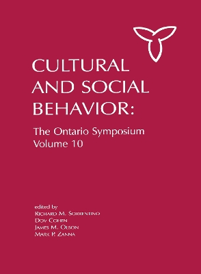 Culture and Social Behavior book