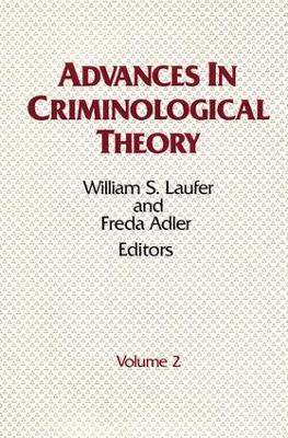 Advances in Criminological Theory book