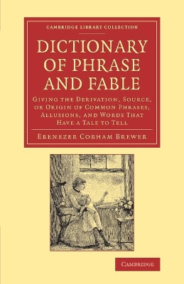 Dictionary of Phrase and Fable book