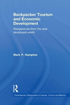 Backpacker Tourism and Economic Development book