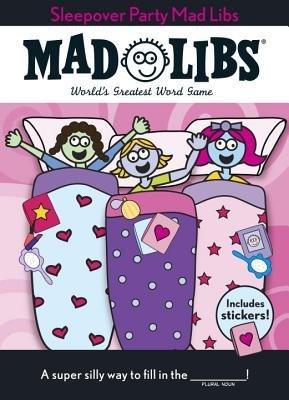 Sleepover Party Mad Libs book