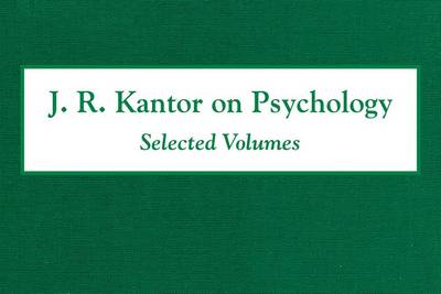 J.R. Kantor on Psychology book
