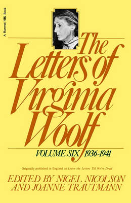 Letters of Virginia Woolf book