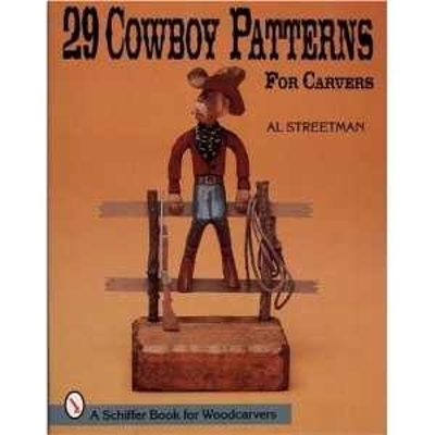 29 Cowboy Patterns for Carvers book