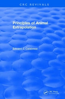 Principles of Animal Extrapolation (1991) book