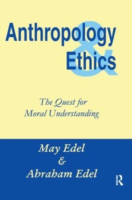 Anthropology and Ethics book