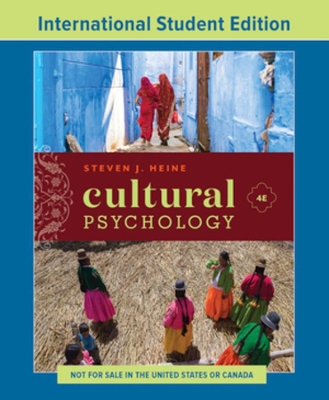 Cultural Psychology book