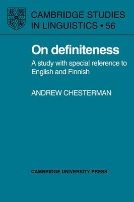 On Definiteness book