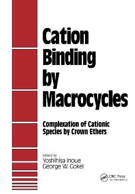 Cation Binding by Macrocycles book