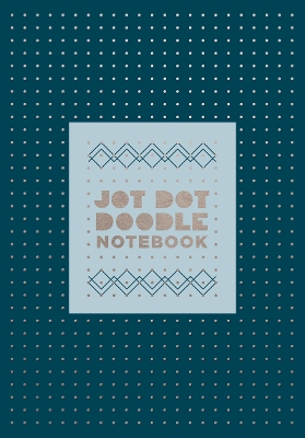 Jot Dot Doodle Notebook (Blue and Silver) book