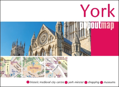York PopOut Map: Pocket size, pop up city map of York book