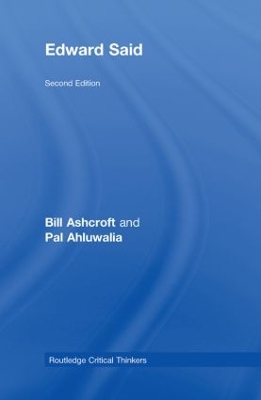 Edward Said by Bill Ashcroft