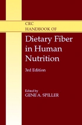 CRC Handbook of Dietary Fiber in Human Nutrition book