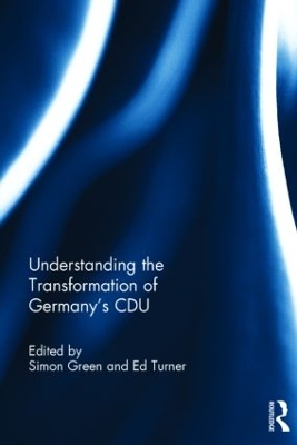 Understanding the Transformation of Germany's CDU book