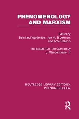 Phenomenology and Marxism book