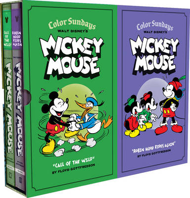 Walt Disney's Mickey Mouse Color Sundays Gift Box Set by Gary Groth