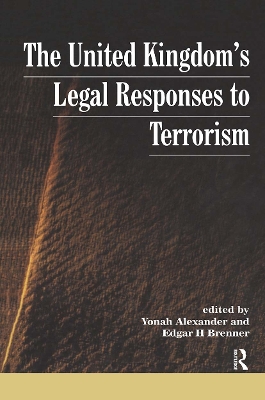 UK's Legal Responses to Terrorism book