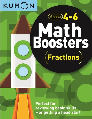 Kumon Math Boosters: Fractions book