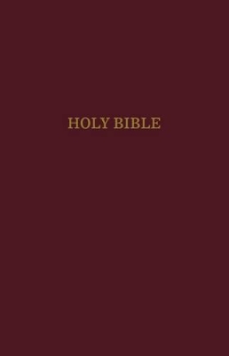 KJV, Gift and Award Bible, Leathersoft, Burgundy, Red Letter Edition, Comfort Print book