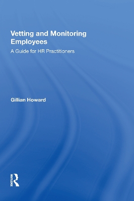 Vetting and Monitoring Employees book